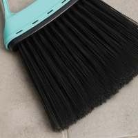 Веник для пола с совком &laquo;Практик&raquo;, цвет бирюзовый