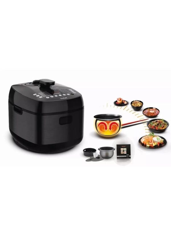 Мультиварка скороварка CY625D32 со сферической чашей, черная