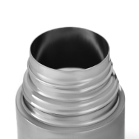 Термос для чая, кофе, 500 мл, Гильза "Напиток мужчины", с кружкой, с помпой, сохраняет тепло 10 ч, 6