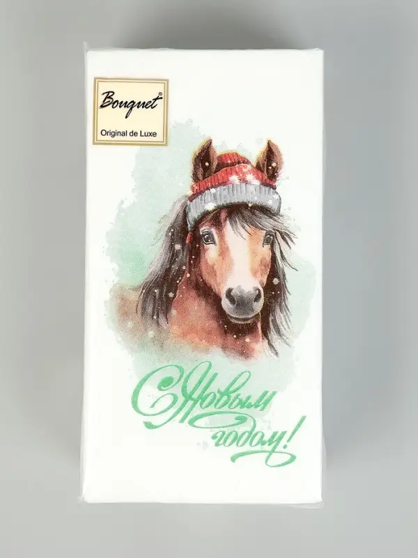 Символ года (6+6) 1/8 Салфетка 33х33, 2 слоя, 20шт. /12 , шт  № 2