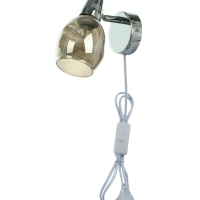 Спот "Аиша" 1хЕ14 40Вт хром 16х9х16 см