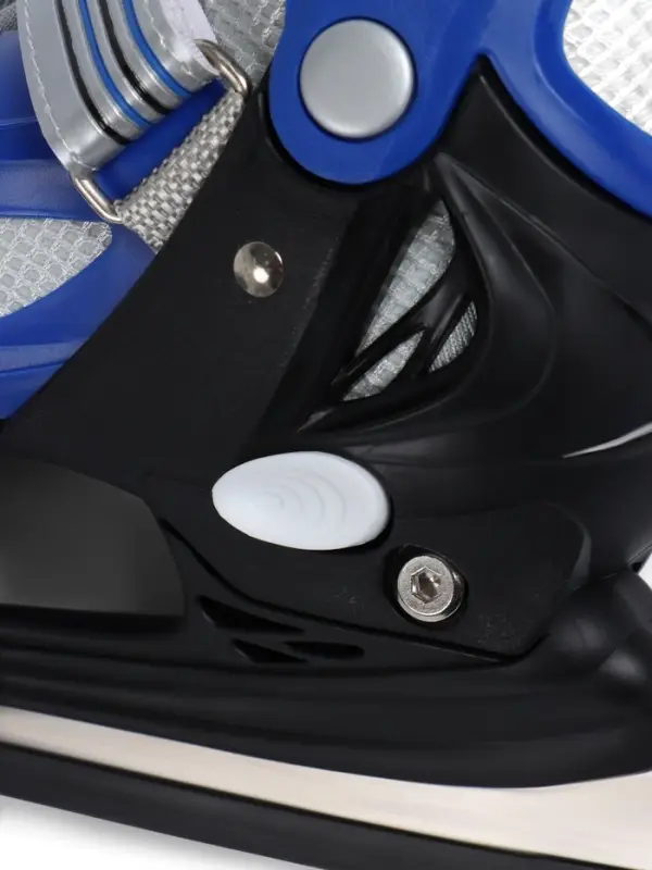 Коньки детские раздвижные BlackAqua, р. 26-29, для фитнеса, синие