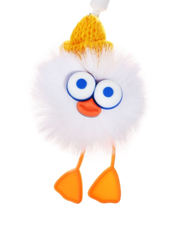 Ручка гелевая-прикол Утенок  (штрихкод на штуке)