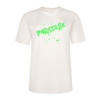 Футболка женская MINAKU "Paradise" цвет экрю, р-р 44