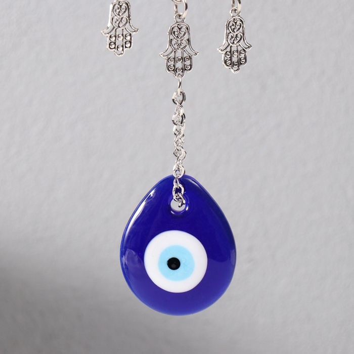 Подвеска от сглаза Подвеска от сглаза "Месяц и рука Фатимы" 7,5х27 см