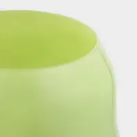 Бокалы для вина Pint, 465 мл, 8&times;19 см, набор 2 шт., стекло, зелёные, белые