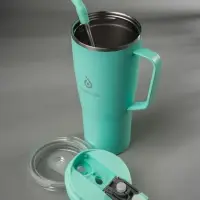 Термостакан Kasumigaoka, бирюзовый