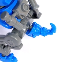 Электронный конструктор динозавр &laquo;Динобот&raquo;, со звуком и подсветкой, на батарейках, цвет МИКС