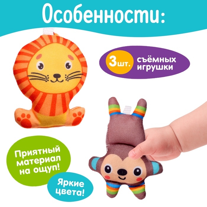 Мобиль «Весёлые зверята» Мобиль «Весёлые зверята»