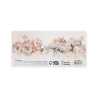 Конверт для денег &laquo;С днём свадьбы&raquo;, акварельный картон, тиснение, конгрев 19 х 9 см