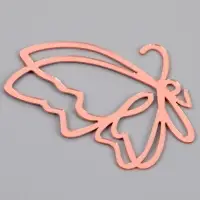 Топпер для торта &laquo;Бабочки&raquo;, 5 шт., розовое золото