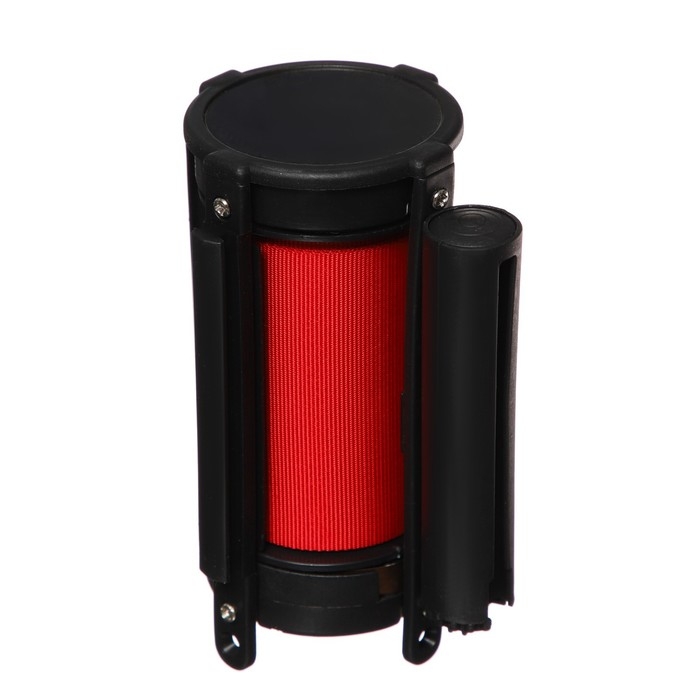 Кассета с вытяжной лентой-280 см красная, высота-13см, ширина 6.6см, ширина ленты-80мм Кассета с вытяжной лентой-280 см красная, высота-13см, ширина 6.6см, ширина ленты-80мм