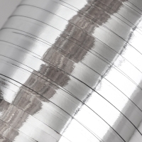 Лента пластик, серебро 0,5см, моток 500 ярдов Лента пластик, серебро 0,5см, моток 500 ярдов