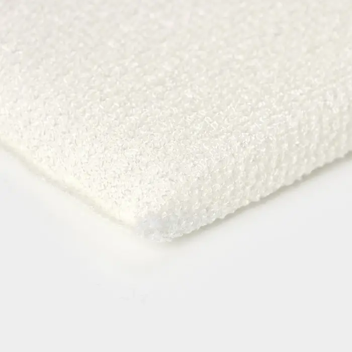 Набор губок скраберов из микроволокна для глубокой отчистки Raccoon, 3 шт, 12&times;8,5&times;1,4 см, цвет белый