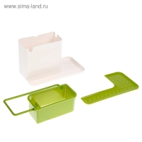 Подставка для ванных и кухонных принадлежностей, 21&times;11&times;12 см, МИКС