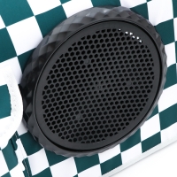 Сумка-переноска с органайзером и иллюминатором, 43 х 24 х 28 см, белая/зелёная Сумка-переноска с органайзером и иллюминатором, 43 х 24 х 28 см, белая/зелёная