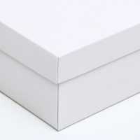 Коробка подарочная складная, упаковка, &laquo;Белая&raquo;, 21 х 15 х 7 см