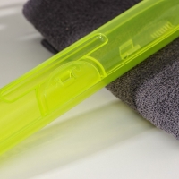 Футляр для зубной щётки, 21&times;3,1 см, цвет МИКС