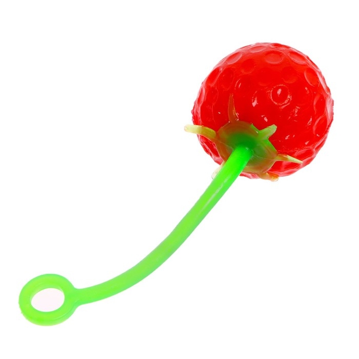 Мялка &laquo;Ягодка&raquo; на резинке, с гидрогелем