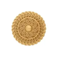 Крючок для штор CAPPIO KS030, d=95 мм, цвет золото, 2 шт