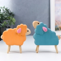 Сувенир керамика "Барашки" набор 2 шт 10,8х3,6х11,3 см 11,5х3,7х10,2 см Сувенир керамика "Барашки" набор 2 шт 10,8х3,6х11,3 см 11,5х3,7х10,2 см