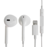 Наушники BYZ S852, проводные, вкладыши, Lightning, 1.25 м, белые Наушники BYZ S852, проводные, вкладыши, Lightning, 1.25 м, белые