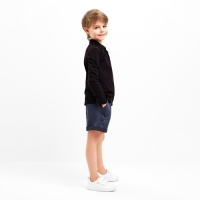 Джемпер (поло) детский MINAKU цвет черный, рост 116 Джемпер (поло) детский MINAKU цвет черный, рост 116