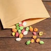 Пакет Zip - lock Крафт с прямоугольным окном, плоский, 20&times;30 см