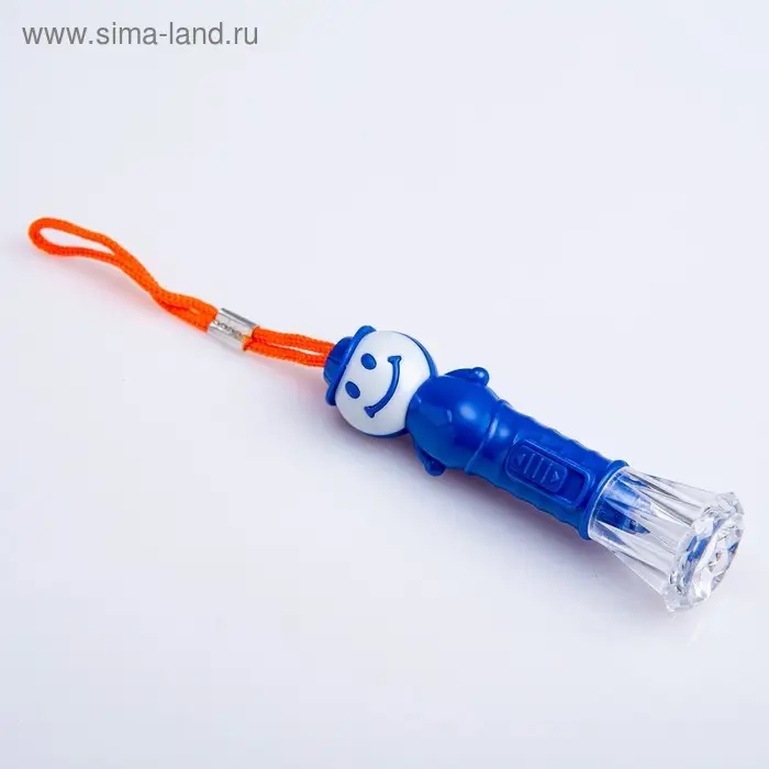 Фонарь ручной "Человечек", 1 LED, 2.2 х 8.2 см