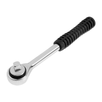 Вороток с трещоткой ЛОМ, квадрат 3/8", 24 зуба, 175 мм Вороток с трещоткой ЛОМ, квадрат 3/8", 24 зуба, 175 мм