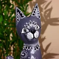 Сувенир "Кошка" албезия 50 см