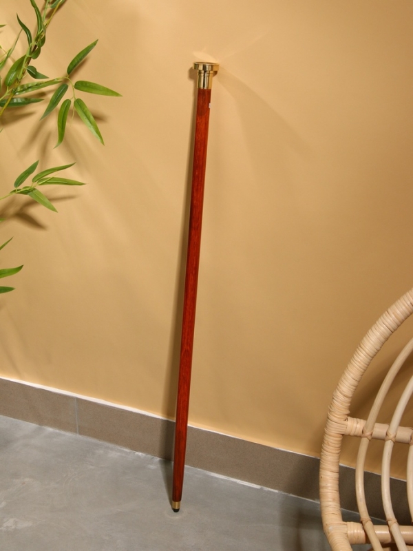 Трость 90 см. манговое дерево, латунь