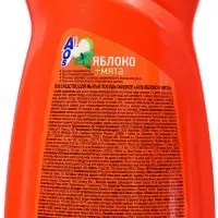 Средство для мытья посуды AOS Яблоко и мята, 900 мл