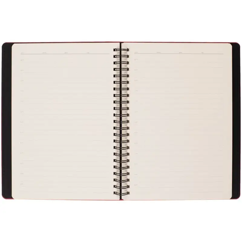 Ежедневник Spring Urban на заказ, недатированный, красный