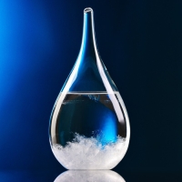 Барометр - штормгласс "Капля" 6х12см Барометр - штормгласс "Капля" 6х12см