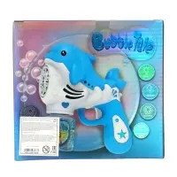 Генератор мыльных пузырей "Дельфинчик", световые эффекты, работает от батареек