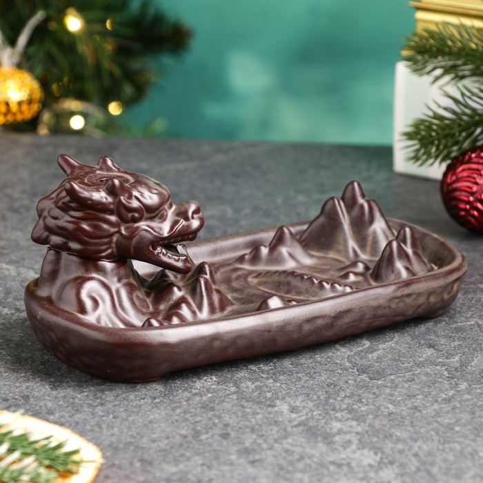 Подставка для благовоний "Дракон в гора&times;" 17&times;9&times;7 см