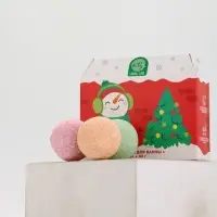 Бомбочки для ванны в домике &laquo;Снеговик&raquo;, набор 6 шт х 40 г, URAL LAB