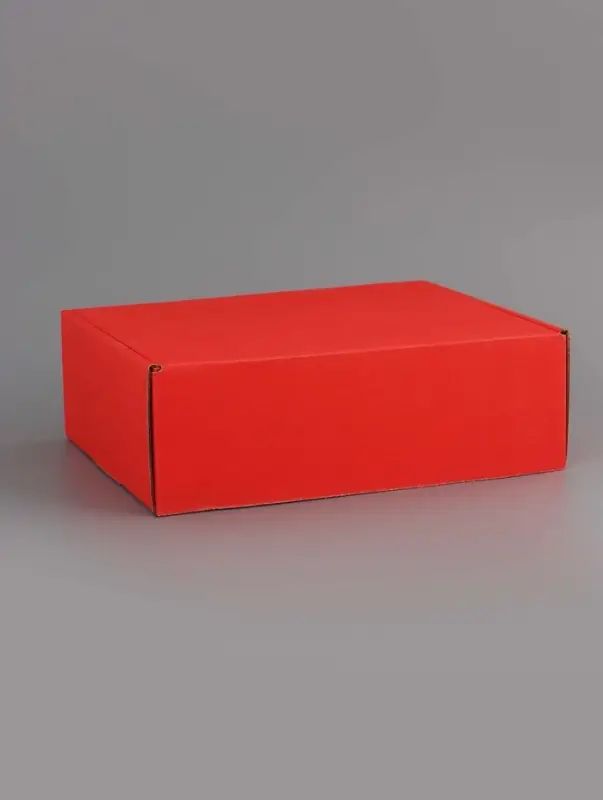 Коробка складная &laquo;Красная&raquo;, для подарков, хранения и отправки посылок, 27&times;21&times;9 см