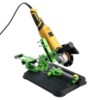 Стойка для УШМ ТУНДРА, d=100-125 мм, угловые тиски 45°, движущаяся платформа Стойка для УШМ ТУНДРА, d=100-125 мм, угловые тиски 45°, движущаяся платформа