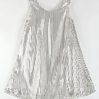 Карнавальный набор Гэтсби туника, гол убор цвет серебро р-р 50-52 Карнавальный набор Гэтсби туника, гол убор цвет серебро р-р 50-52