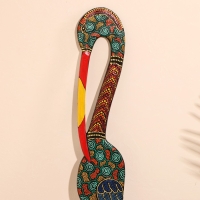 Панно настенное дерево "Аист цветной" 95х13х1 см МИКС Панно настенное дерево "Аист цветной" 95х13х1 см МИКС