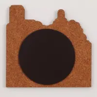 Магнит деревянный &laquo;Екатеринбург&raquo; 8 х 7,6 см.