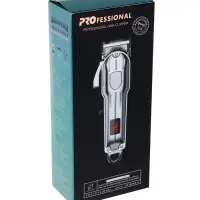 Машинка для стрижки LTRI-22, серебристая, 2.5 Вт, 1,5/3/4,5/6 мм, масло, кисточка, USB