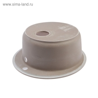 Мойка кухонная из камня ZETT lab. 5/Q9, d=495 мм, матовая, терракотовая