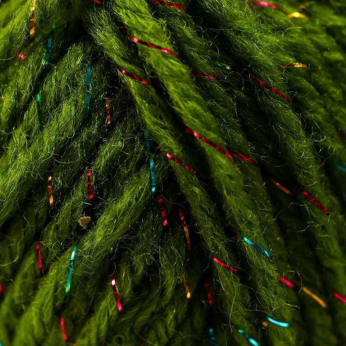 Пряжа 70% акрил, 30% шёлк "Softy Shine" 50 гр 85 м цвет 30 папоротник