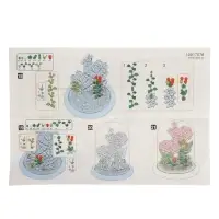 UNICON Конструктор Mini Blocks Гвоздика 770 деталей, свет