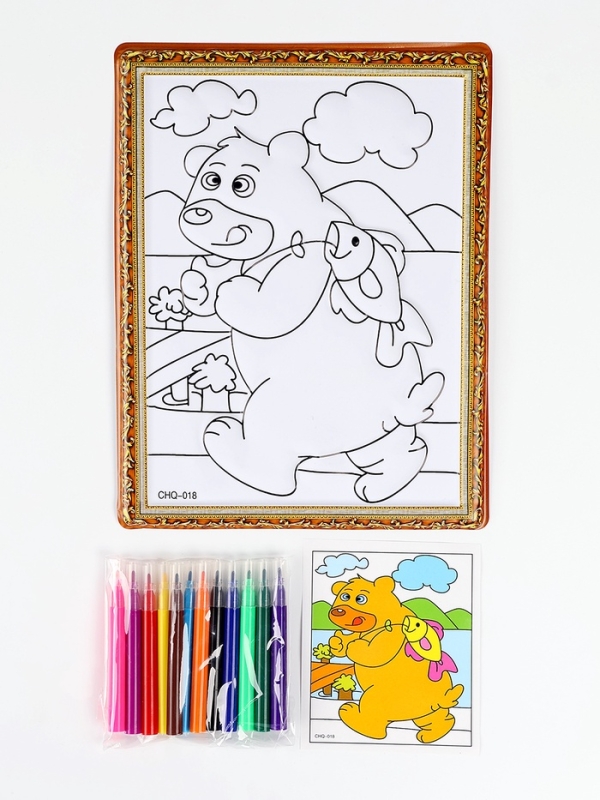 Набор для творчества: создание игрушки и раскраска "Коала и друзья"