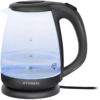 Чайник HYK-G1003 1.7л. 2200Вт серый