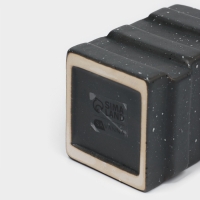 Набор для ванной "Геометрия" 2 предмета (дозатор для мыла, стакан)